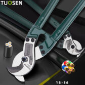 Kìm Cắt Cáp TUOSEN Lưỡi Cong Sắc Bén – Cắt Ngọt Cáp Điện, Thép CR-V Cực Bền