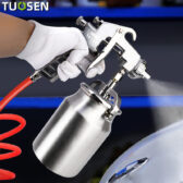 Bình phun sơn khí nén Tuosen - Giải pháp hoàn hảo cho sơn mịn, đều màu