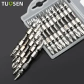 Hộp 10 mũi rút ống 2 đầu TUOSEN - Có từ tính nam châm mạnh - Đầu bắn vít TUOSEN