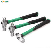Búa Đầu Tròn Tuosen Thép 45# Siêu Cứng – Chống Rỉ, Cán Cao Su Chống Trượt Cao Cấp