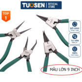 Kìm mở phe trong, phe ngoài, Mũi cong, mũi thẳng, mũi đôi, mũi đơn (kìm phanh) - Chính hãng Tuosen (Mẫu 9inch) - (Lưu ý đơn giá là 1 chiếc - đặt hàng theo mã)
