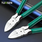 Kìm cắt Tuosen chuyên dụng cắt chân linh kiện điện tử, đa năng kích thước 6inch có trợ lực lò xo