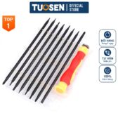 Bộ tô vít 9 chiếc, bộ tô vít 2 đầu mini đa năng có từ tính, sửa chữa tháo lắp điện thoại TUOSEN