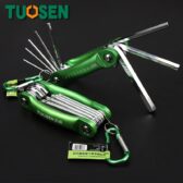 BỘ LỤC GIÁC GẬP 8 CHI TIẾT TUOSEN SIÊU CỨNG, SIÊU BỀN, CHỐNG TRƯỢT HOÀN HẢO, CHẤT LIỆU THÉP 45# CAO CẤP
