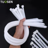 Túi sợi dây rút dây thít nhựa Tuosen với nhiều kích cỡ lựa chọn từ 10cm 15 20, 25, 30, 40, 50cm