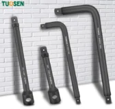 Cần siết chữ L, tay siết lực cong dạng chữ L vặn đầu tuýp, đầu khẩu, vặn đai ốc TUOSEN (1 inch và 3/4inch)