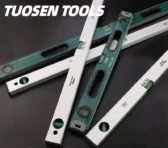 Thước Đo Nivo TUOSEN, Thước thủy cân bằng TUOSEN có từ tính, chất liệu hợp kim nhôm (chiều dài 30cm, 60, 80, 100cm)