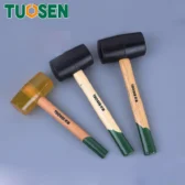 Búa Cao Su TUOSEN 500g-3000g ⚒️ Cán Gỗ + Chịu Dầu + Không Trơn + Không Rơi Đầu