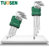 Bộ lục giác đa năng hoa thị 9 chi tiết - Lục giác đầu bông - Vặn thoải mái siêu cứng hãng Tuosen