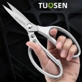 Kéo cắt đa năng TUOSEN hàng cao cấp, kéo cắt gà, kéo đa năng bằng chất liệu Thép Carbon xịn