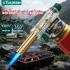 Khò Gas Đa Năng Cầm Tay Tuosen Cao Cấp: Lửa Mạnh 1300°C, Xoay 360 Độ Tiện Lợi